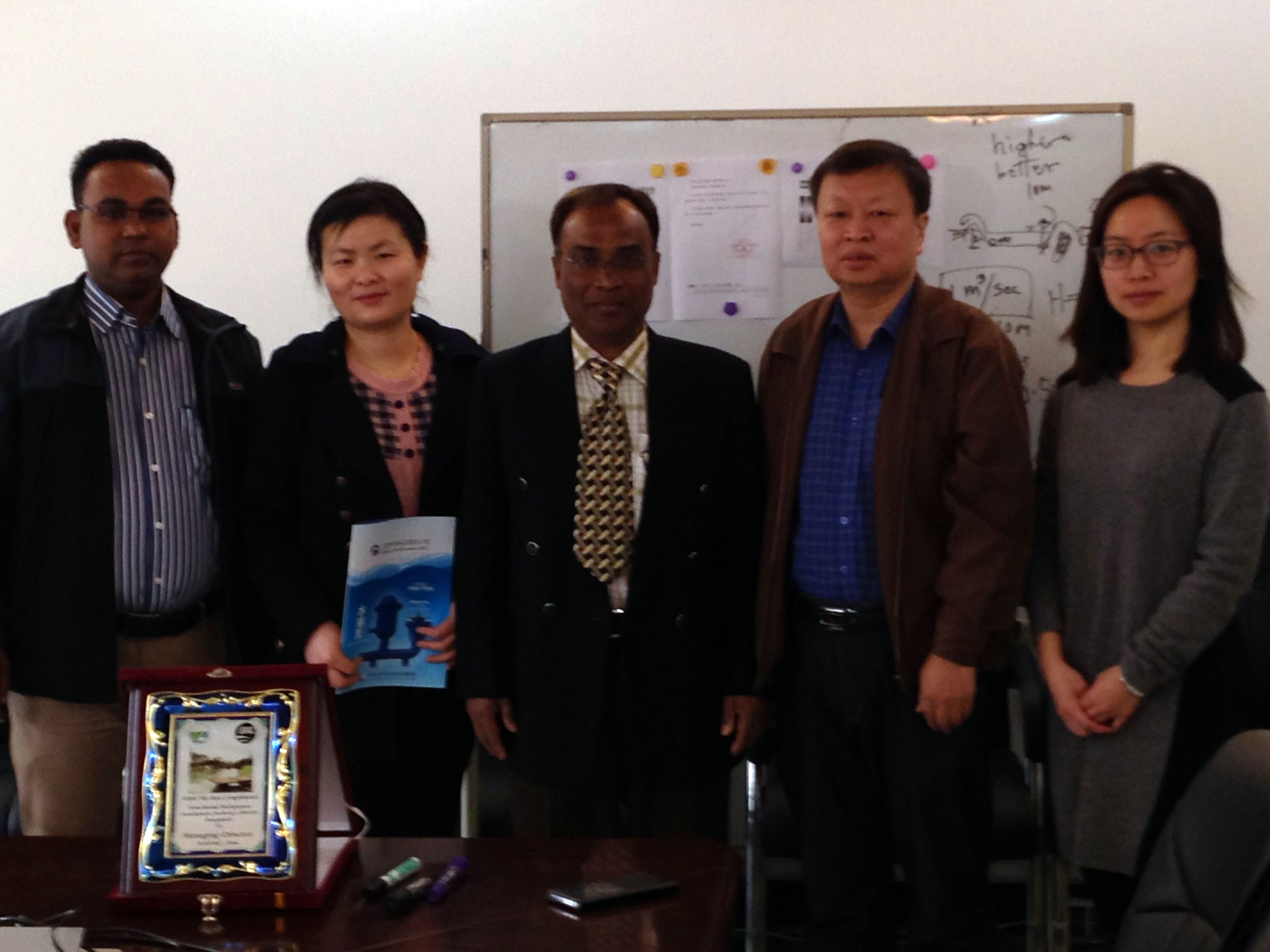 孟加拉農(nóng)業(yè)部來中水科訪問考察 孟加拉農(nóng)業(yè)部來中水科訪問考察